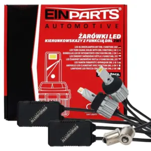 Einparts LED bulbs 2-in-1 DRL + indicator CANbus 6000 K, pair