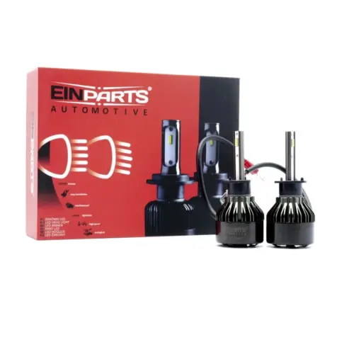 Einparts LED headlight bulbs Flip Chip V1 12/24 V 6000 K 34 W 5000 lm CANbus, pair