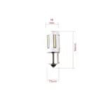 Einparts LED bulbs CANbus orange 1800 K 66× SMD 2016, pair