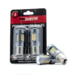 Einparts LED žarulje 9–16 V CANbus narančasta 1800 K 24× SMD 3030, par