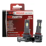 Einparts LED headlight bulbs Road Series 18 W 2700 lm 6500 K, pair
