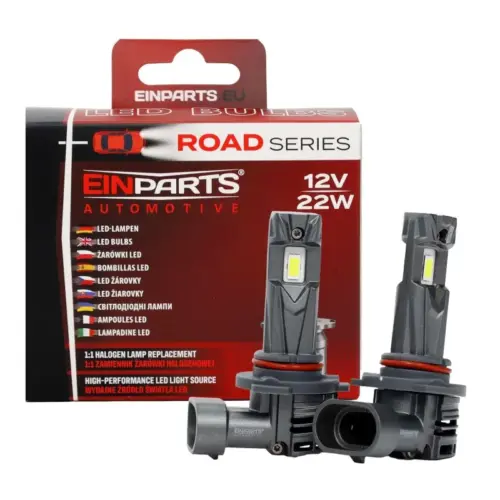 Einparts LED headlight bulbs Road Series 18 W 2700 lm 6500 K, pair