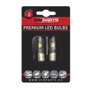 Einparts LED bulbs white/orange 6000 K/1800 K 16× SMD 3030, pair