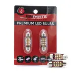 Einparts LED sufitne žarulje C5W 12/24 V CANbus 6000 K 12× SMD 2016, par