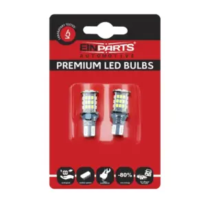 Einparts LED bulbs CANbus 6000 K 30× SMD 3020, pair