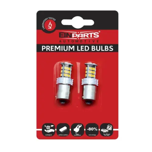 Einparts LED bulbs CANbus orange 1800 K 30× SMD 3020, pair