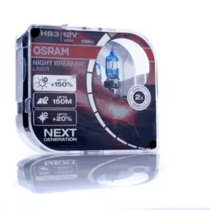 Osram halogene žarulje HB3 12 V 60 W 3200 K, par