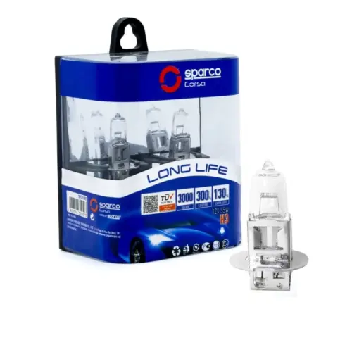 Sparco halogene žarulje H3 12 V 55 W 3000 K, par