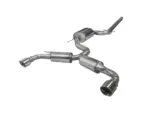 Bull-X 3" Y-Style VAG02 exhaust system for Golf 7 GTI, Leon 5F (MQB, FWD)