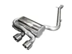Bull-X 3" ECE exhaust system with valve for VW Golf 6 R 271 PS (without centre silencer)