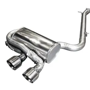 Bull-X 3" ECE exhaust system with valve for VW Golf 6 R 271 PS (without centre silencer)