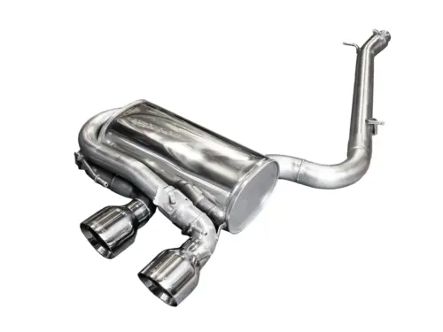 Bull-X 3" ECE exhaust system with valve for VW Golf 6 R 271 PS (without centre silencer)