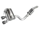 Bull-X resonator delete 3" ECE for VW Golf 6 R 271 PS