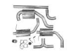 Bull-X ispušni sustav 3" za Seat Leon 5F ST Cupra 265/280/290