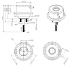 HG Motorsport turbo valve / actuator without valve flap