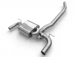 EGO-X 3.5" exhaust system for BMW 135i/140i F20/F21 with ECE