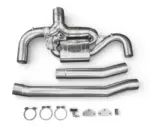 EGO-X 3.5" exhaust system for BMW 135i/140i F20/F21 with ECE