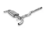 EGO-X valved exhaust system 3.5"/89 mm for BMW 320i/420i G2x without factory valve