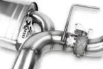 EGO-X valved exhaust system 3.5"/89 mm for BMW 320i/420i G2x without factory valve