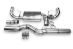 EGO-X valved exhaust system 3.5"/89 mm for BMW 320i/420i G2x without factory valve