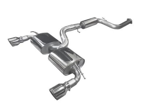 Bull-X 3" Y-Style ECE exhaust system for Ford Focus Mk.2 RS/ST