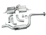 Bull-X ispušni sustav 3" Y-Style ECE za Volvo S40/V50 T5 FWD 220/230 KS