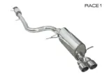 Bull-X ispušni sustav 3" Race 1 za Ford Fiesta ST180/ST200 Mk.7