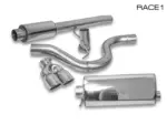 Bull-X ispušni sustav 3" Race 1 za Ford Fiesta ST180/ST200 Mk.7