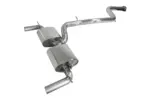 EGO-X 3" valved exhaust system for Ford Focus II RS/ST Mk.2