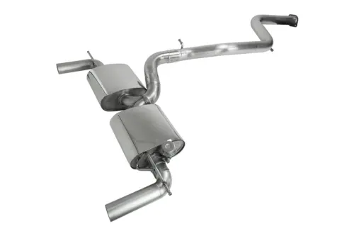 EGO-X 3" valved exhaust system for Ford Focus II RS/ST Mk.2