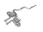 EGO-X 3" valved exhaust system for Ford Focus ST Mk3 250 PS, ECE
