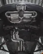 EGO-X 3" valved exhaust system for Ford Focus ST Mk3 250 PS, ECE