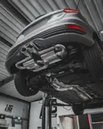 EGO-X 3" valved exhaust system for Ford Focus ST Mk3 250 PS, ECE