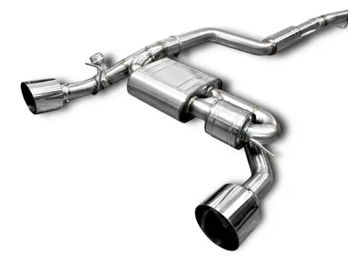EGO-X 3" exhaust system for Ford Focus RS Mk.3 350 PS with ECE