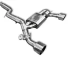 EGO-X 3" exhaust system for Ford Focus RS Mk.3 350 PS with ECE