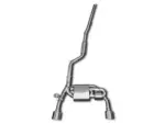 EGO-X 3" exhaust system for Ford Focus RS Mk.3 350 PS with ECE