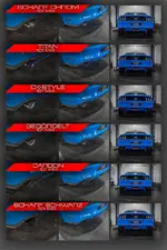 EGO-X 3" exhaust system for Ford Mustang VI 5.0 V8/2.3 EcoBoost