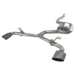 Bull-X 3" valved exhaust system for Kia Ceed II JD 1.6 GT 204 PS