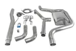 Bull-X 3" valved exhaust system for Kia Ceed II JD 1.6 GT 204 PS