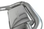 Bull-X 3" valved exhaust system for Kia Ceed II JD 1.6 GT 204 PS
