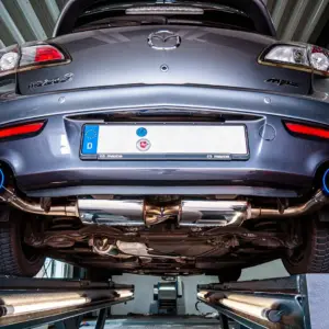 Bull-X ispušni sustav 3" Y-Style ECE za Mazda 3 BK/BL MPS 260 KS
