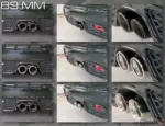 EGO-X 3" exhaust system for MINI Cooper S/JCW/GP3 F56 OPF