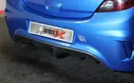 Bull-X 3" Y-Style ECE exhaust system for Opel Corsa D GSI/OPC 150/192 PS