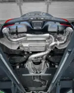 EGO-X 3.5" exhaust system for Toyota Supra GR / BMW Z4 (G29) with ECE