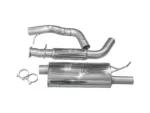 Bull-X 3" ECE exhaust system for VW Golf 4 1.8 T Anniversary GTI 180 PS