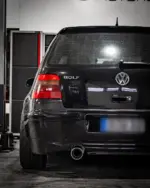Bull-X 3" ECE exhaust system for VAG 1.8T and 1.9 TDI (Golf 4, A3 8L, Leon 1M)