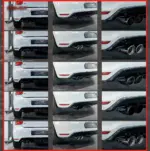 EGO-X 2.75" (70 mm) ECE exhaust system for VW Polo 6R WRC 220 PS