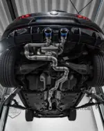 EGO-X 3.5" exhaust system for VW Golf 5 R32 / Golf 6 R
