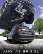 EGO-X ispušni sustav 3,5" za Audi S3 8P quattro 256/265 KS