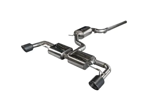 EGO-X 3" exhaust system for VW Beetle 5C Coupé 2.0 TSI with ECE